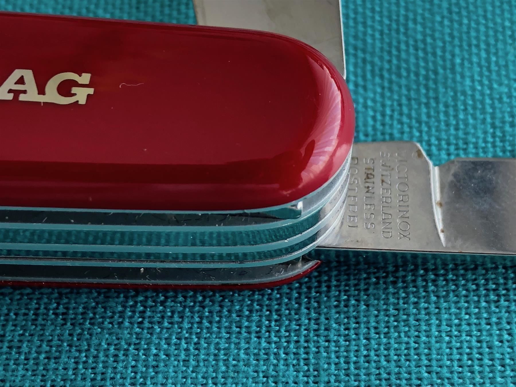 Coltelli tascabile: Schweizer VICTORINOX Armee Messer, Kette – Usato da Steinhausen venduto da Super05 6