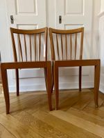 Stuhl Holz geölt 2 Stueck guter Zustand