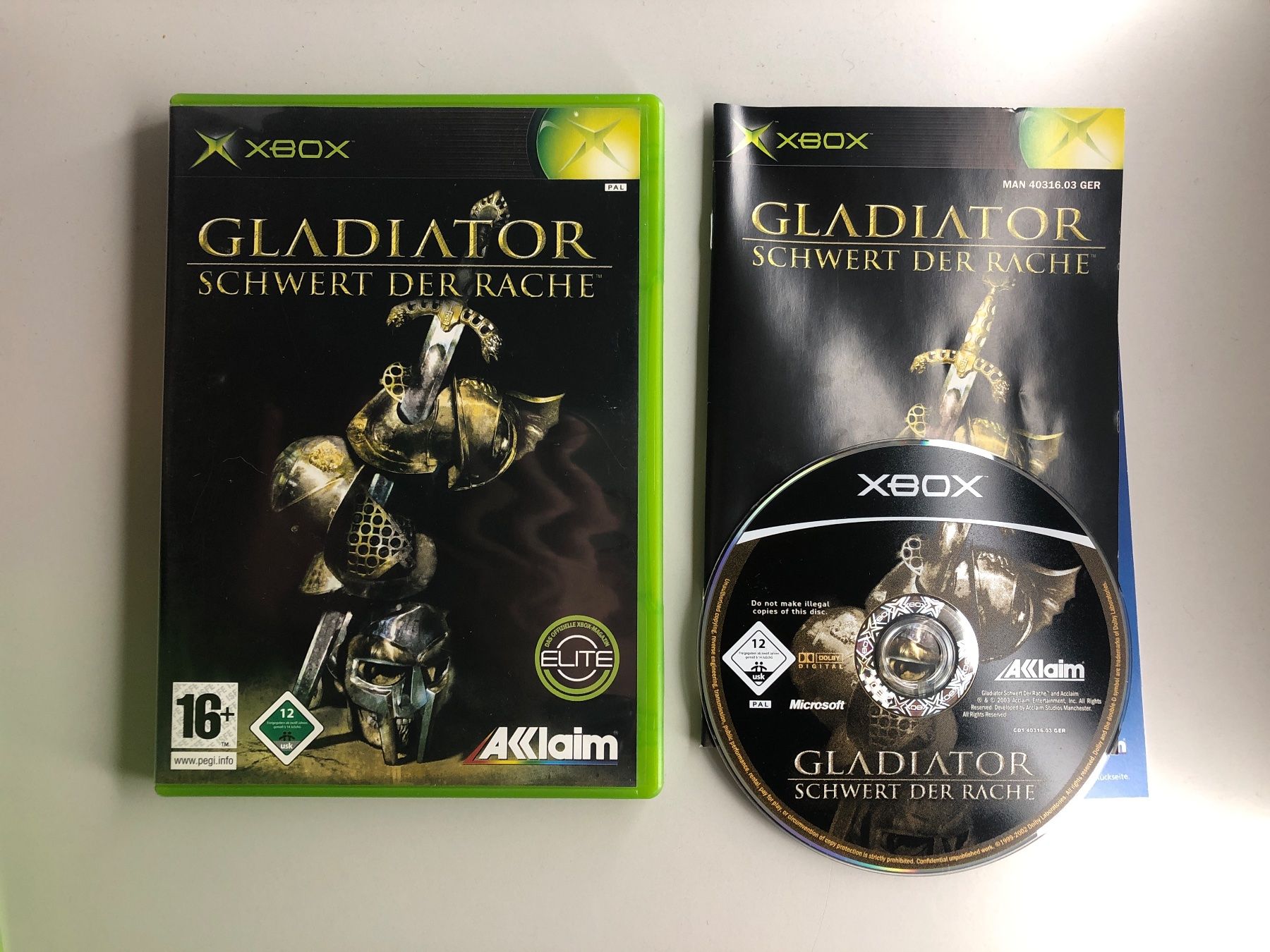 Microsoft Spiele: Gladiator schwert der rache - Xbox – Gebraucht aus St.gallen von taduz