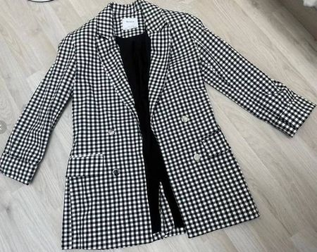 Bershka Blazer Gr. S/36 kariert Büro