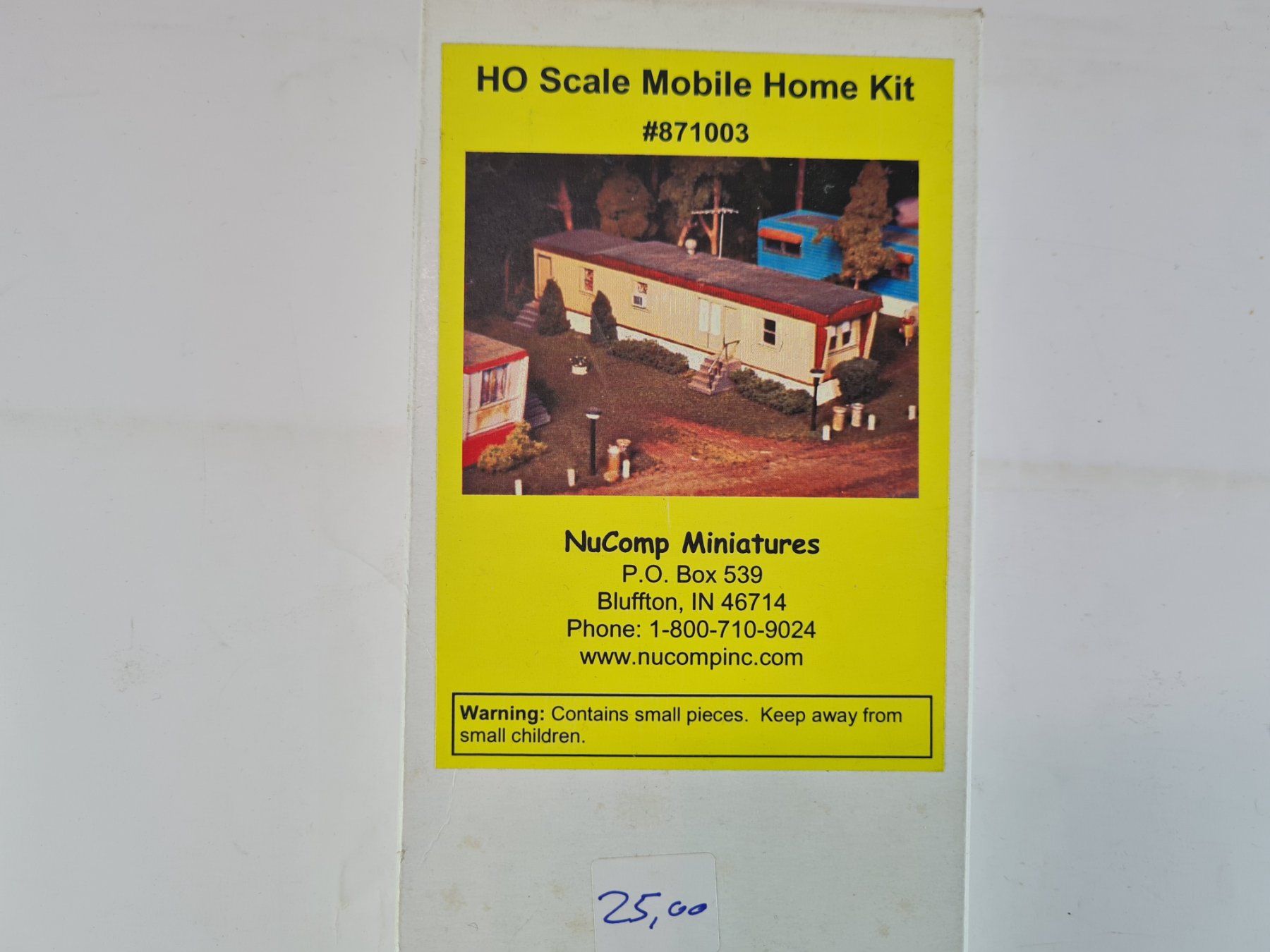 Modellini di ferrovie: NuComp 871003 Mobile Home Kit H0 1:87 – Nuovo (secondo la descrizione) da Blumenstein venduto da Funicorn 2