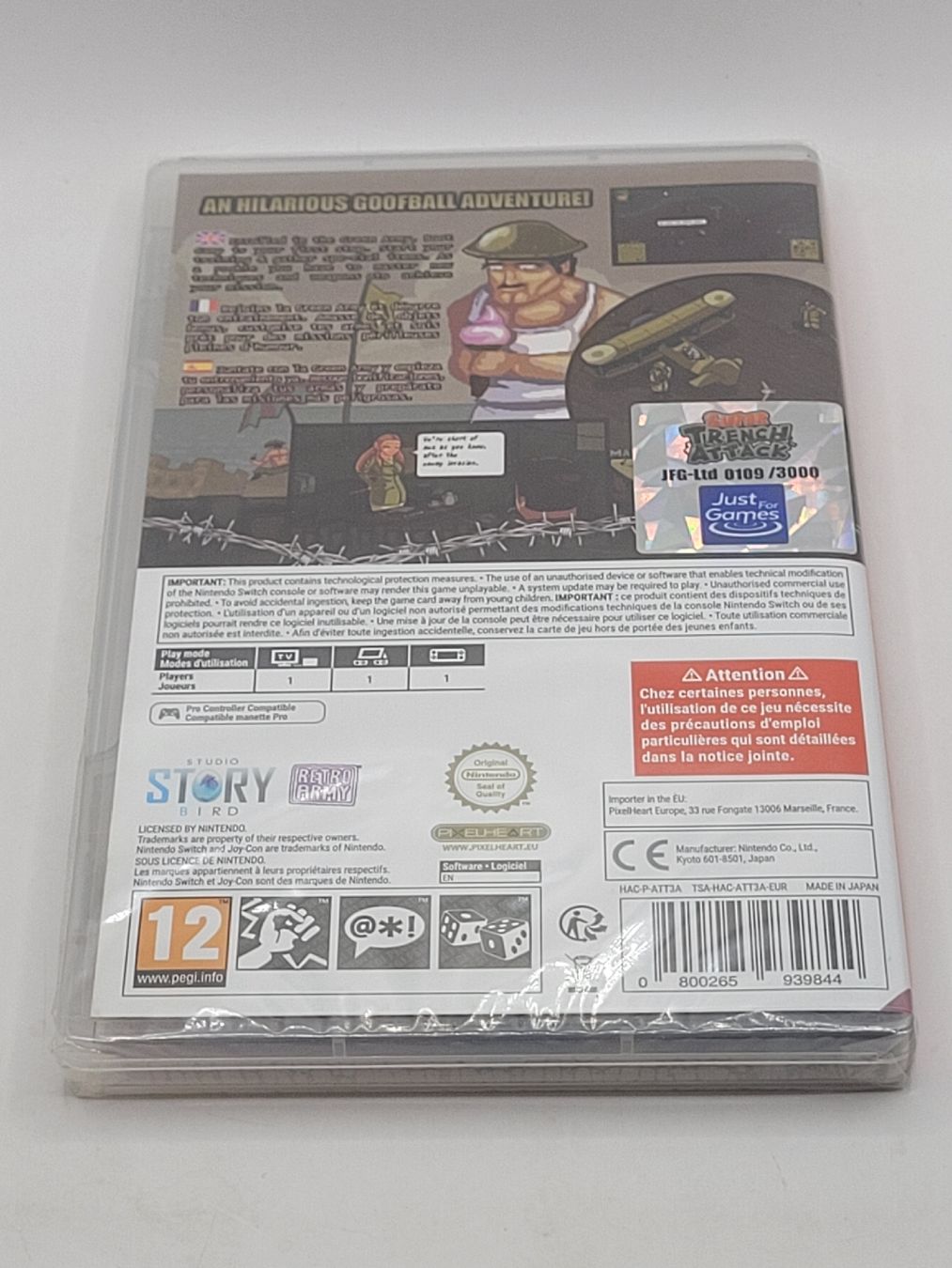 Nintendo Giochi: Super Trench Attack - Nintendo Switch - Pixelheart LTR – Nuovo e nell'imballaggio originale da Münchenstein venduto da danytlaw 1