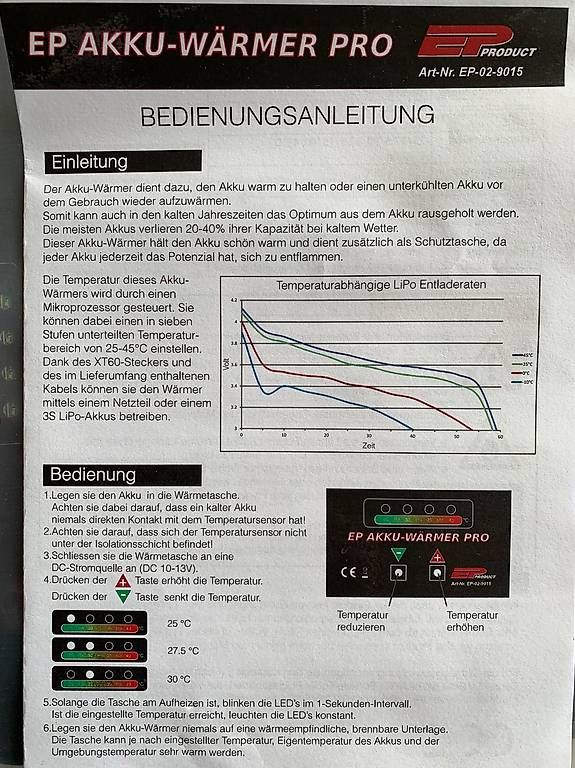 Akkus & Batterien: EP Akku-Wärmer Pro – Gebraucht aus Wädenswil von Volvic13 3