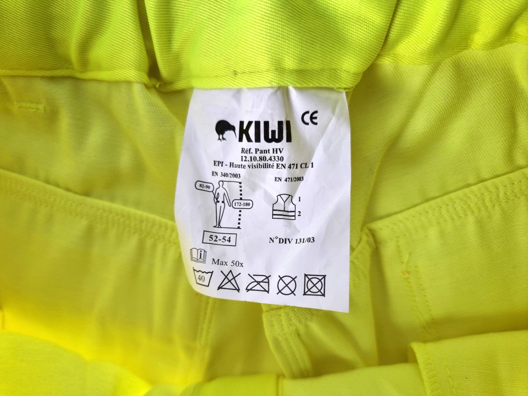 Pantaloni: Kiwi Warnschutzhose Gr. 52 - 54 – Usato da Urtenen-Schönbühl venduto da Restwert_Schoenbuehl 5