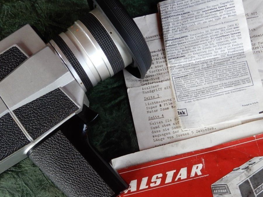 Videocamere: ALSTAR SUPER 8 FILMKAMERA – Difettoso da Huttwil venduto da Kunterbuntli 1