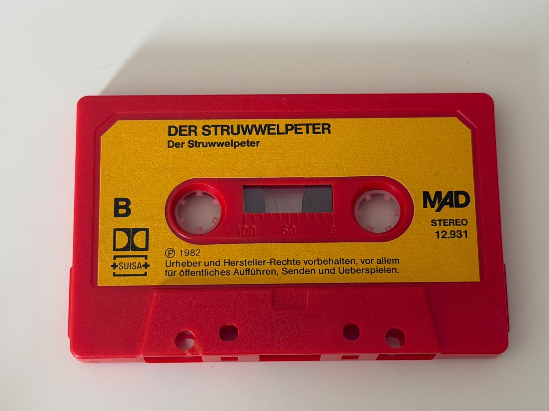 Musicassette: Kassette: Der Struwwelpeter - Originalhörspiel – Usato da Altstätten SG venduto da sheamus 3