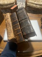 Antike Bücher Religion 17Jh. Sehr hübsch