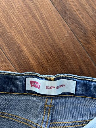Levi's 510 Skinny Jeans Kinder Grösse 128 blau 8 Jahre