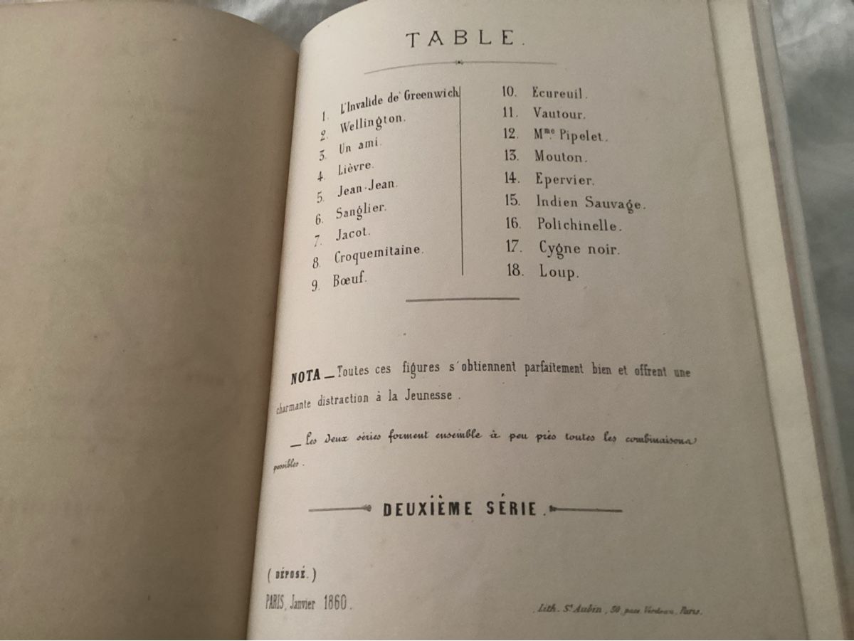 Libri: ANTKES BUCH OMBROMANIE SCHATTENSPIELE 1860 – Usato da Münchenstein venduto da NoSu98 5