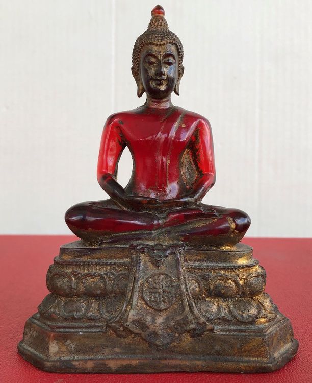 Alter Sitzender Buddha Aus Bronze - Thai | Kaufen Auf Ricardo