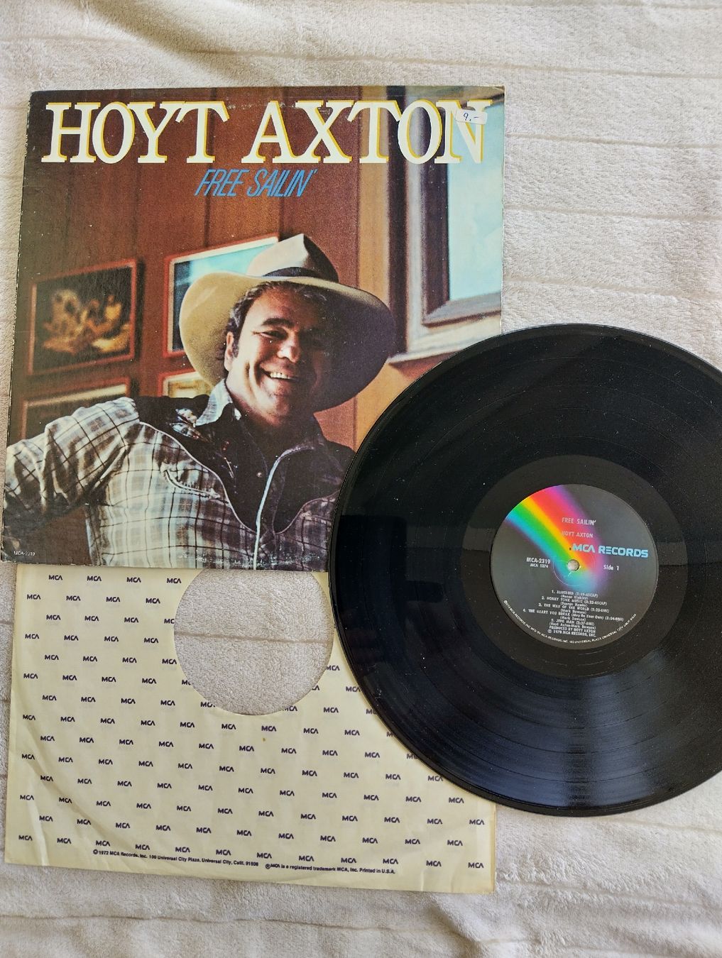 Dischi in vinile: Hoyt Axton - Free Sailin' Vinyle - Édition Originale! – Usato da Reconvilier venduto da mpa_7b2k