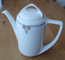Kaffeekanne Classic Rose Rosenthal Group weiss neuwertig 
