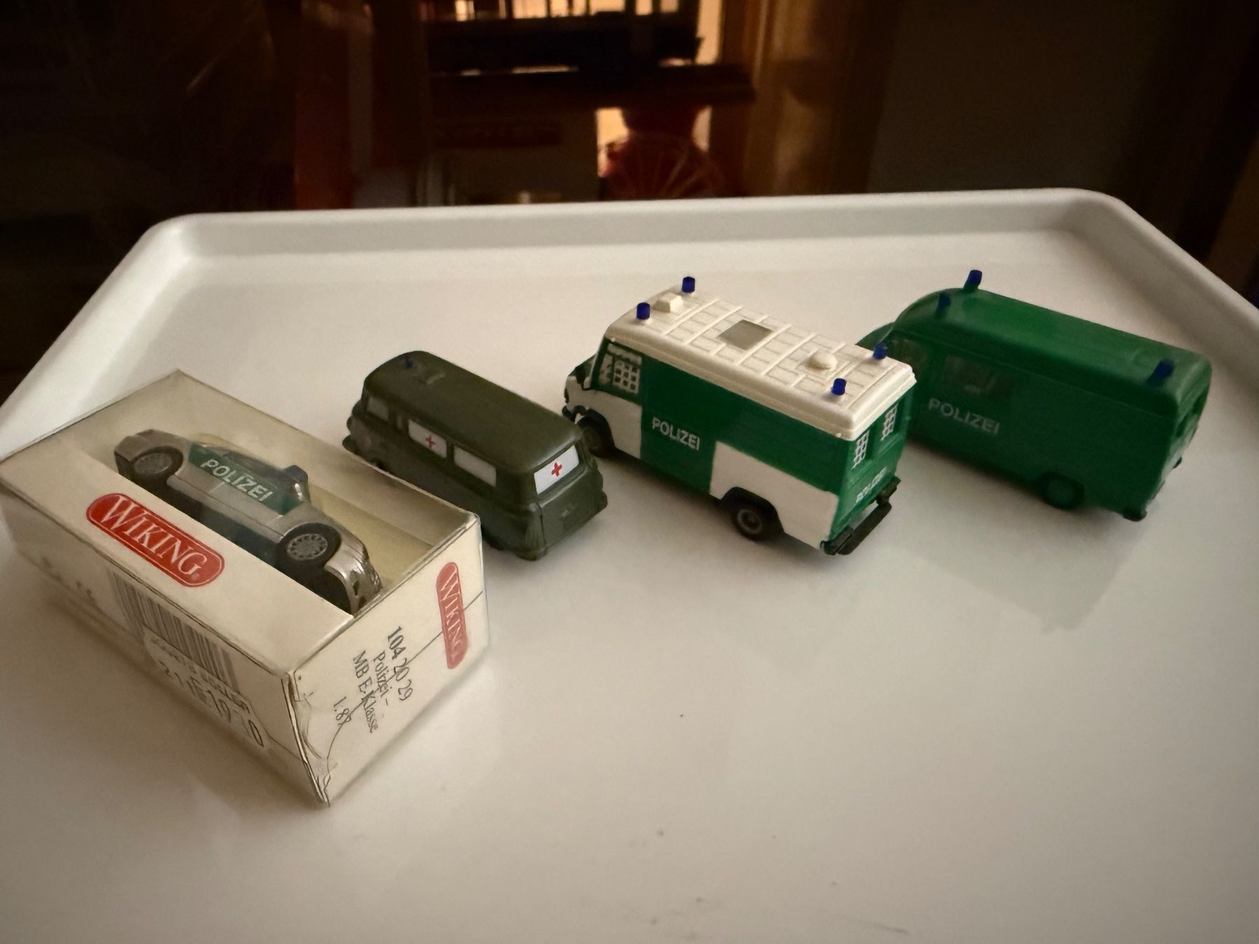 Herpa Kit di modellismo & Modellini statici: Modèles Polizei / Barkas armée 1/87 – Usato da Morrens VD venduto da YannD02 2