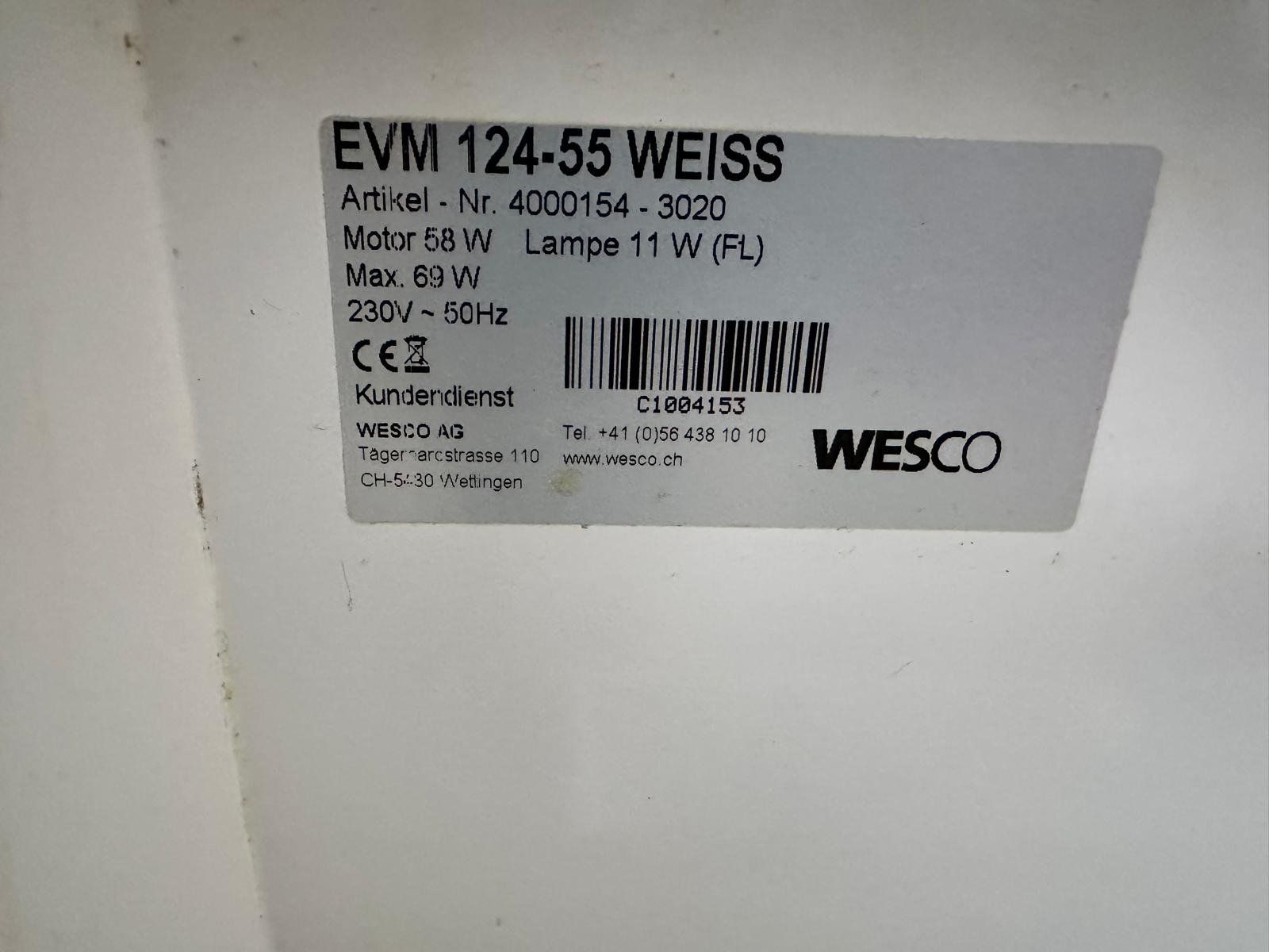 Wesco Cappe di aspirazione: Dunstabzugshaube & Dampfabzug WESCO – Usato da Spreitenbach venduto da Space_X 2
