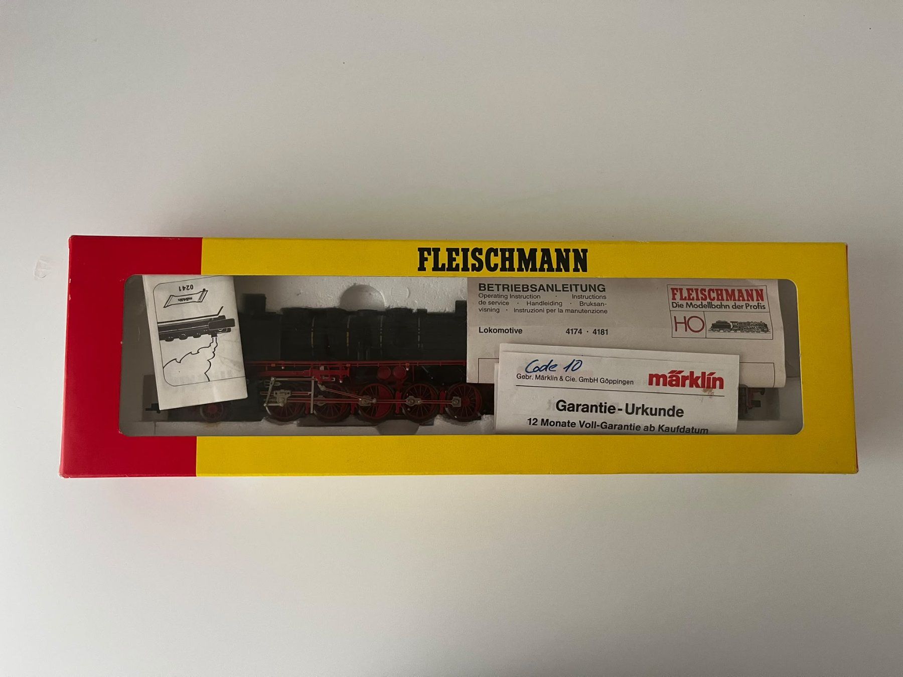 Fleischmann Trains électriques: Fleischmanns Dampflokomotive 4181 – Neuf (Voir description) à Baden par Muschti