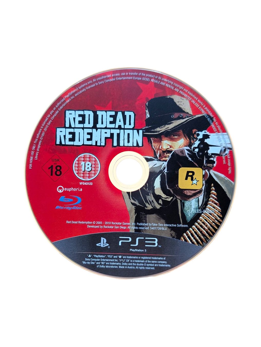 Sony Giochi: Red Dead Redemption PS3 Nur CD – Usato da Domat/Ems venduto da IsseldorsShop