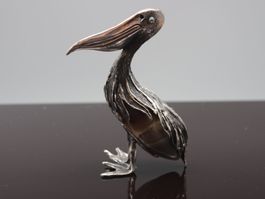 Pelikan Skulptur Luigi Signorini - Heron 800 Silber