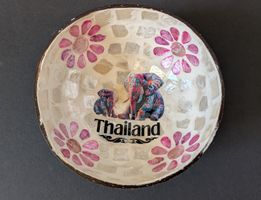 Schicke Kokosnuss Schale Thailand Mischschale