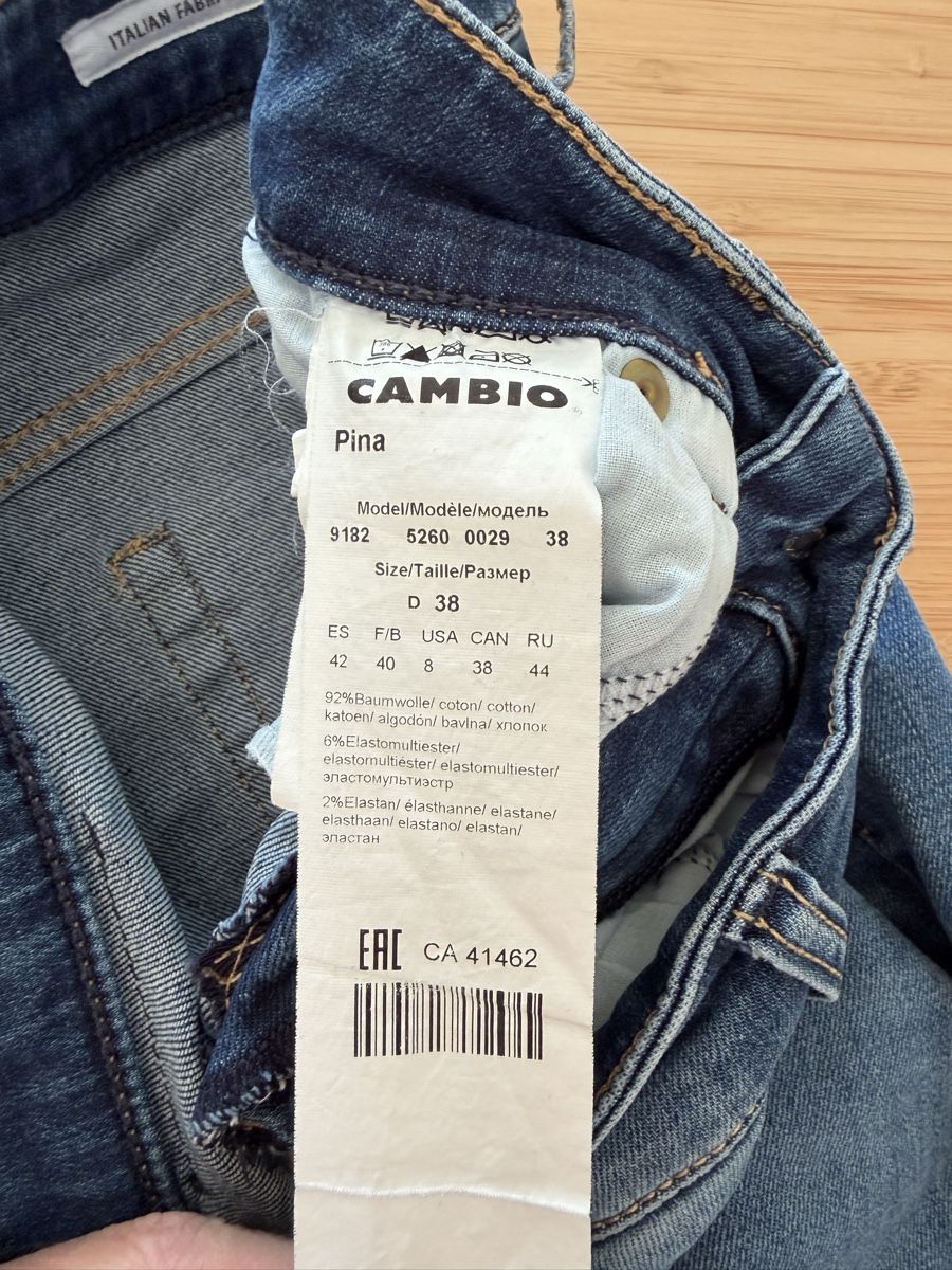 Cambio Jeans: CAMBIO Damen Jeans Gr. 38 – Nuovo (secondo la descrizione) da Gonten venduto da dianno 6