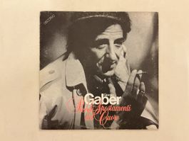 Giorgio Gaber LP - Piccoli Spostamenti