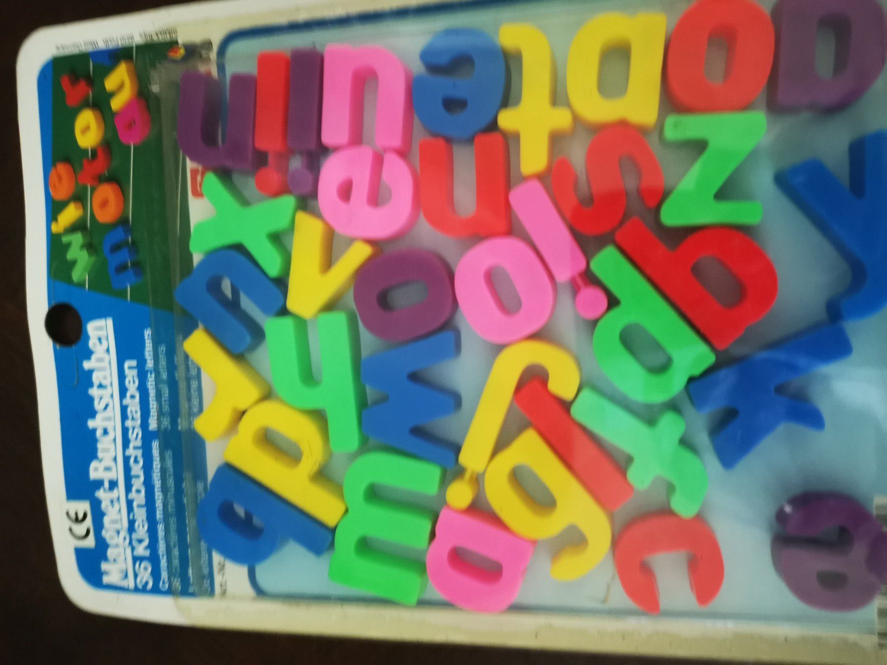Giochi: Lettres magnétiques enfant 36 pièces multicolore – Nuovo e nell'imballaggio originale da Courtepin venduto da Fin_dj7p 8