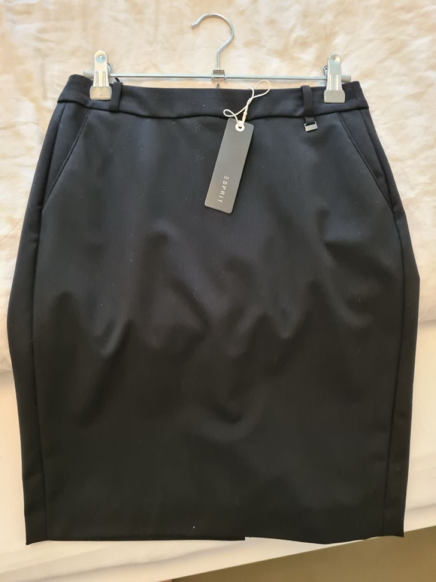 Esprit Gonne: Esprit Bleistiftrock schwarz – Nuovo e nell'imballaggio originale da Zürich venduto da car_9vrr