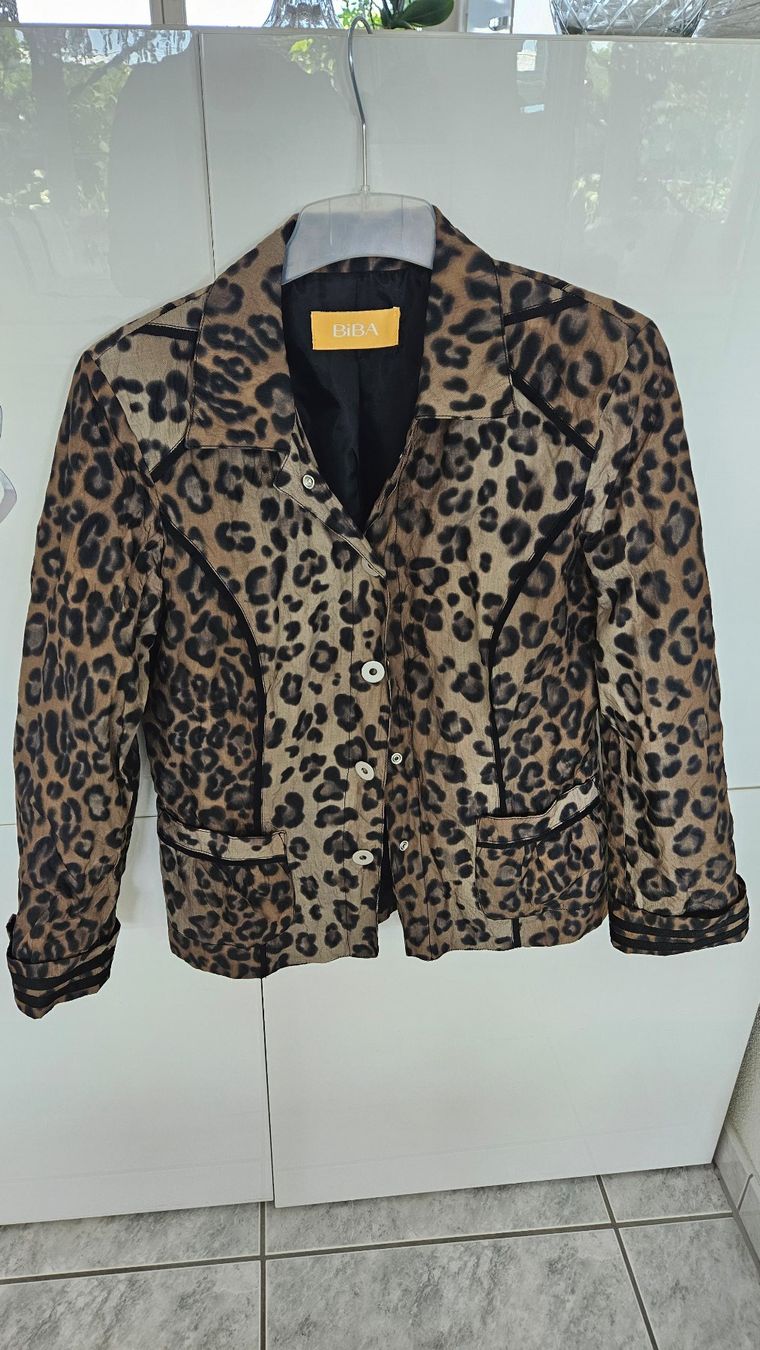 Biba Giacche: BIBA Leo Blazer Jacke Gr. M  38 Leopard – Usato da Gossau ZH venduto da fashiontwo 5