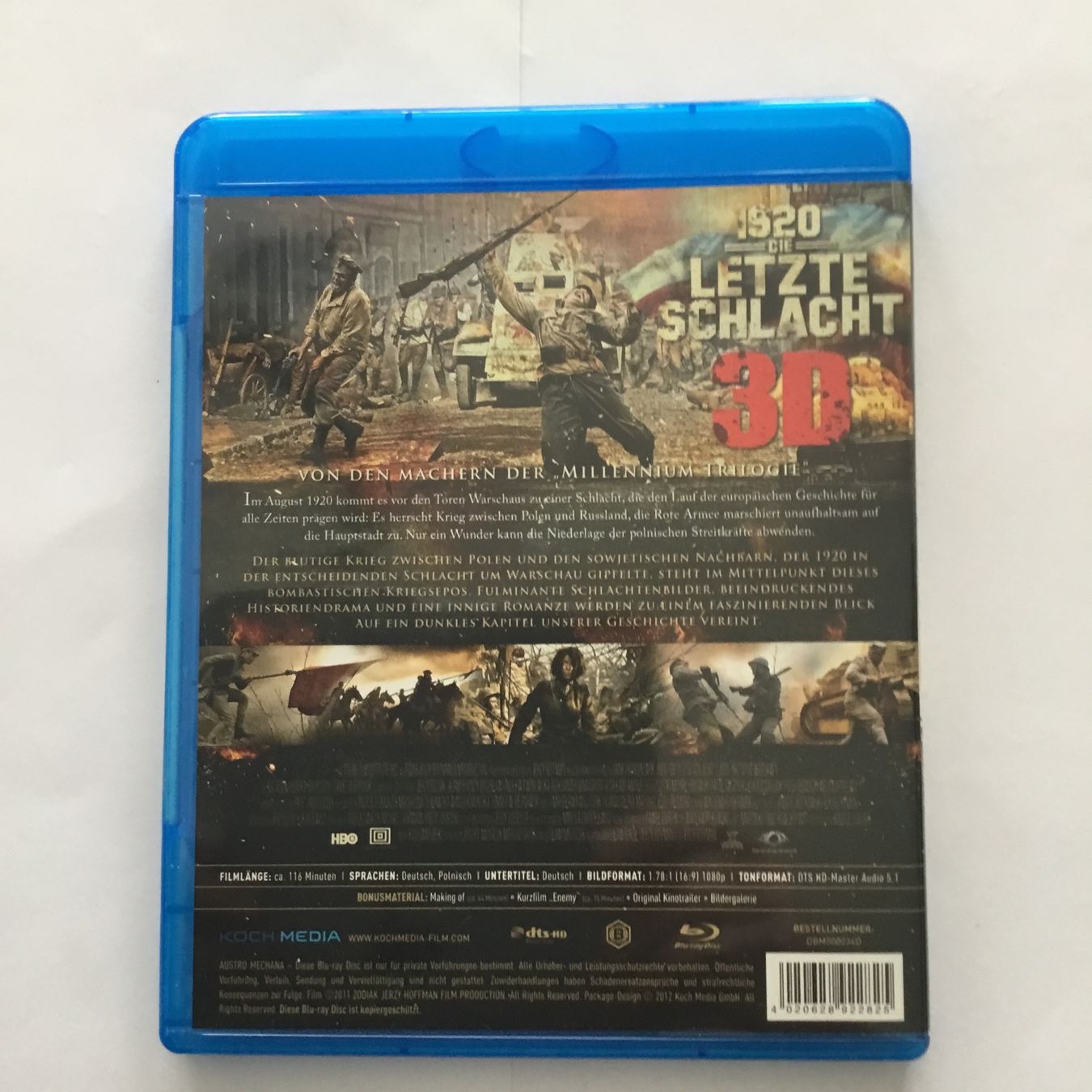 Alle DVDs: 1920 Die Letzte Schlacht Blu Ray 3D + 2D – Neu (gemäss Beschreibung) aus Blauen von sternchen66 1