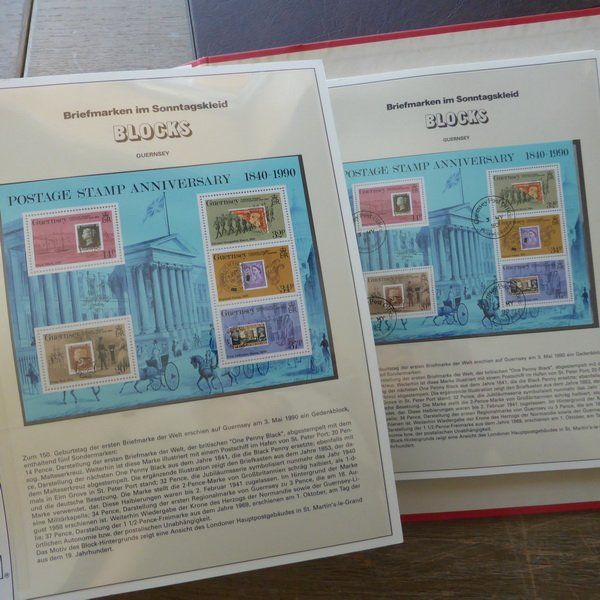 Tutti i francobolli: BLOCKS / BOGEN - GIBRALTAR, GROSSBRITANNIEN, GUERNSEY.... – Usato da Egliswil venduto da Trens01 8