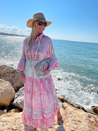 Traumhaftes Maxi Kleid Gr. S-L, time to shine