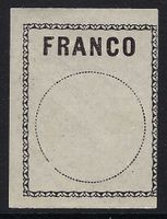 1911 Francozettel Nr. 1, ungebraucht *, KP 150.-