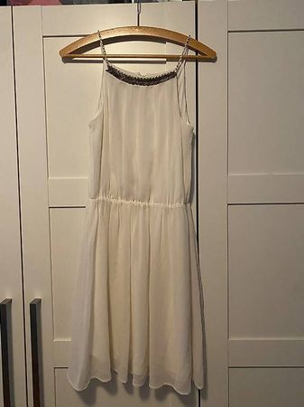 Weisses Sommerkleid in S