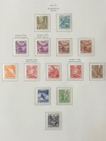 Briefmarken Serie 1936/42 Stichtiefdruck Grösse 3-40 Rappen