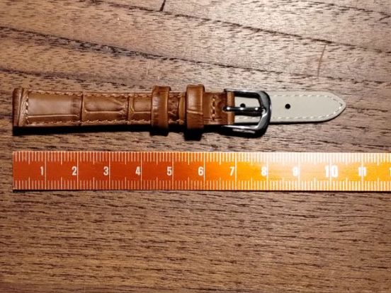 Bracciali & Braccialetti: 12mm Bracelet de montre en cuir – Nuovo (secondo la descrizione) da Biel/Bienne venduto da mod_c76f