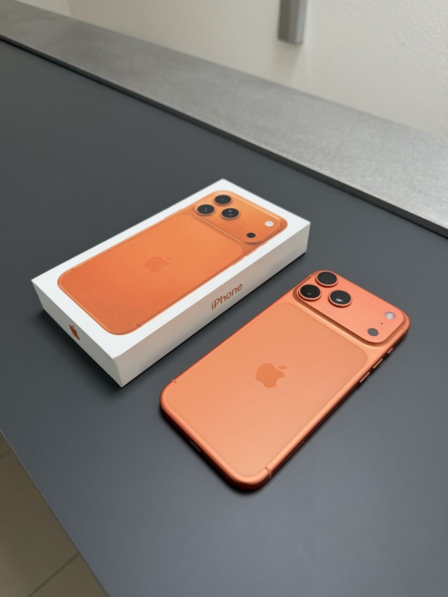 Apple Handys / Smartphones: iPhone 17 Pro Max 256 GB - Cosmic Orange – Neu (gemäss Beschreibung) aus Felben wellhausen von To.el 1