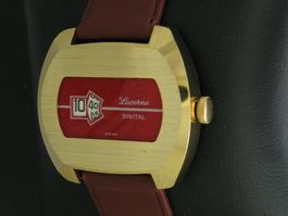 Vintage Uhr DIGITAL JUMP HOUR 1970er NOS - New Old Stock-