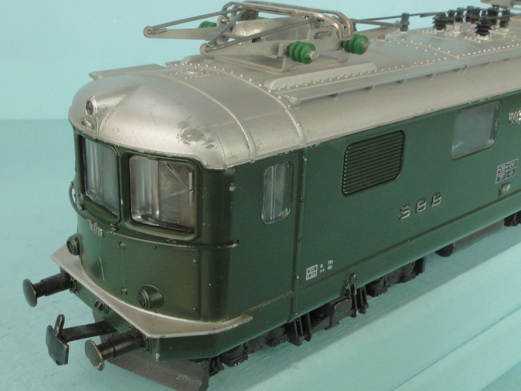 Hag Modellini di ferrovie: HAG SBB Re 4/4 AC – Usato da Bülach venduto da cann11 6
