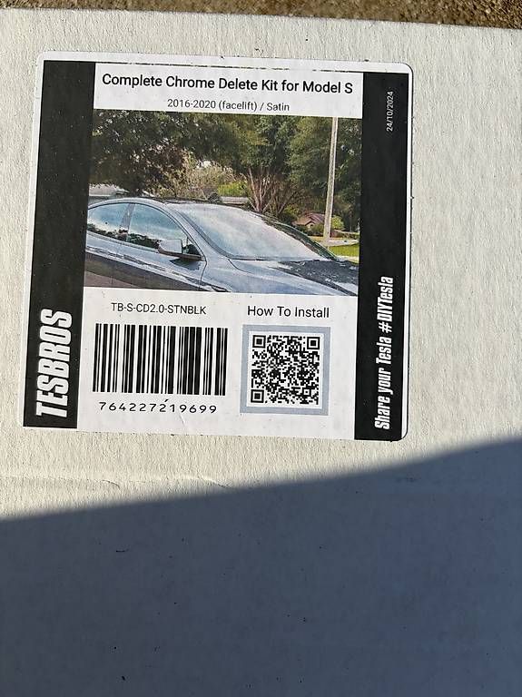 Autos: Chrome Delete Tesla Model S  – Neuf avec emballage d'origine à Gränichen par Xbertone 1