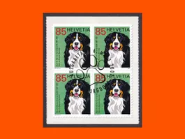 Viererblock "100 Jahre Bernhardinerhunde" (2007)