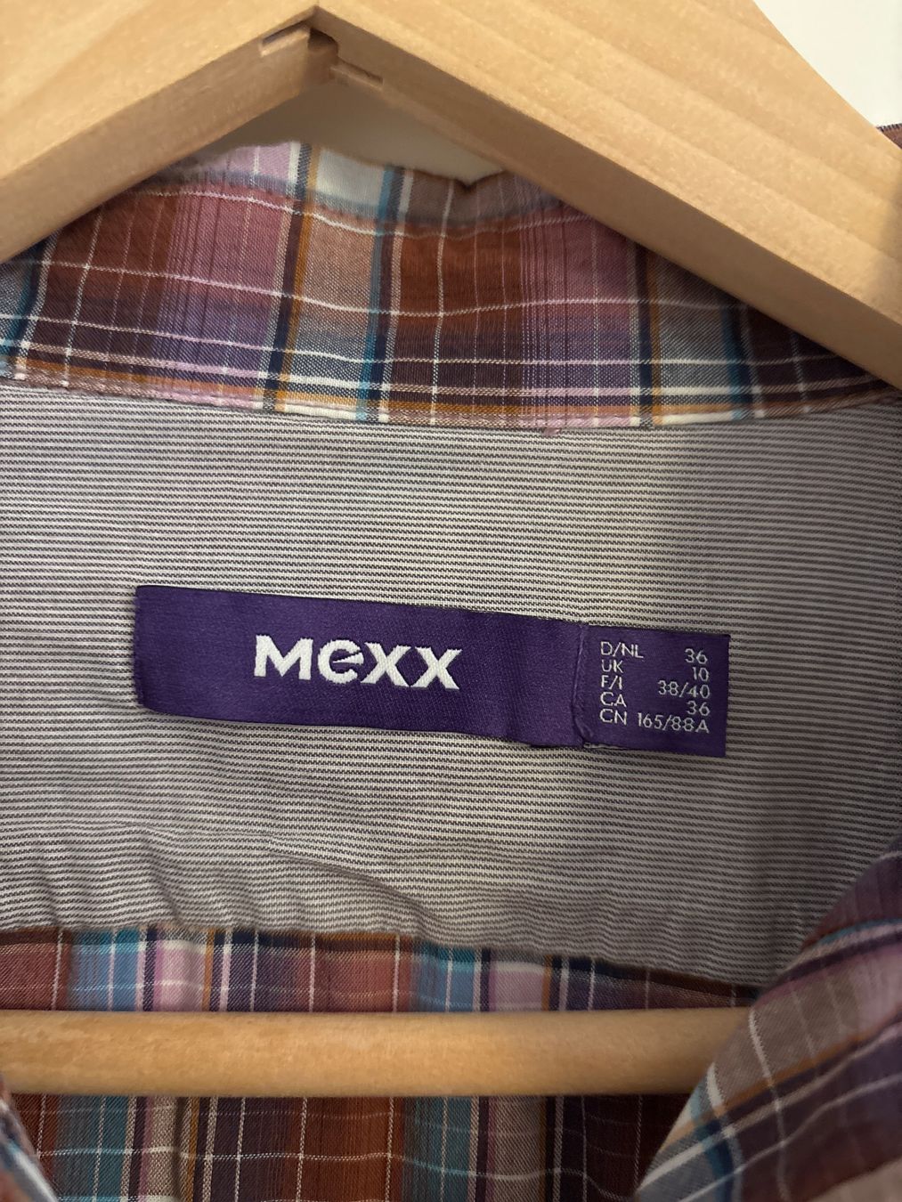 Mexx Blusen: Mexx Damenbluse kariert Gr. 36 – Gebraucht aus Wittnau von soufriere 2