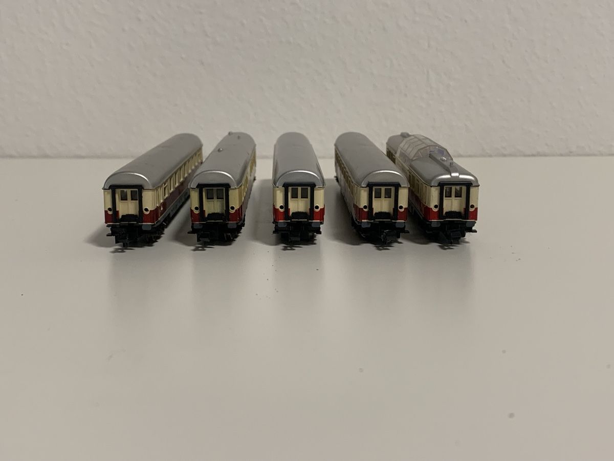 Arnold Modellini di ferrovie: DB TEE Zugkomposition mit BR 103 Spur N Analog – Usato da Neuenegg venduto da Mazdanier 4