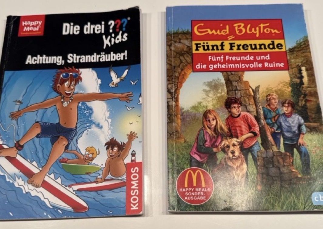 Die drei ??? Kids & Fünf Freunde, 2 Bücher, mac donalds (Neu (gemäss ...