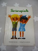 Buch: Ferienspiele Elisabeth Gurtner / Verlag Pro Juventute