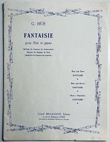 Notenheft: G. Hüe für Flöte und Klavier