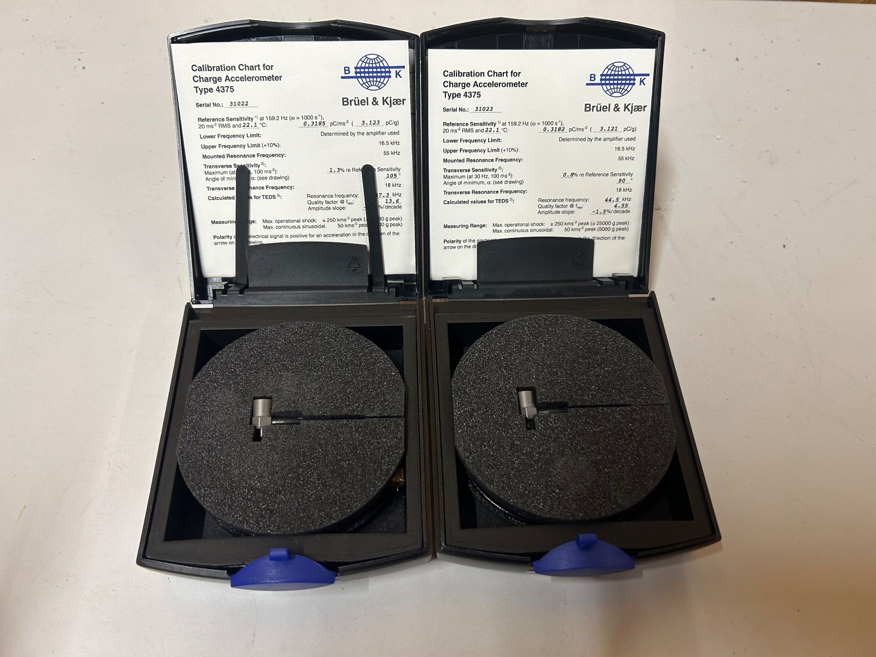 Misurare: SUB-MINIATURE PIEZOELECTRIC CHARGE ACCELEROMETER - Typ 4375 – Nuovo e nell'imballaggio originale da Schupfart venduto da philippb06