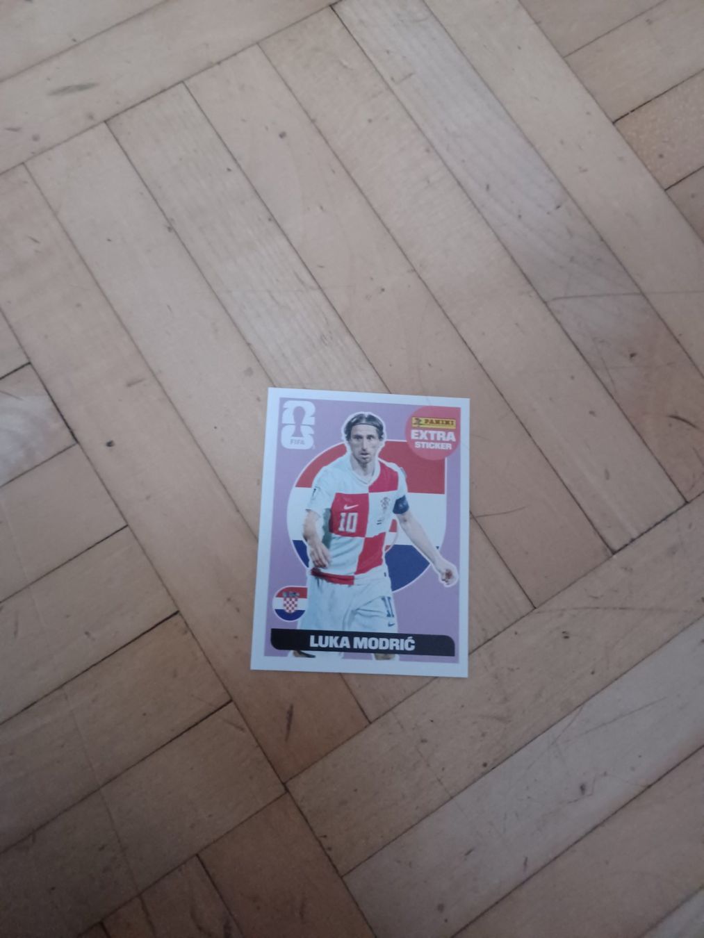 Panini Sammelbilder & Trading cards: Luka Modrić  WM 2026 Panini Extra Sticker regular – Gebraucht aus Eggersriet von Alphohi