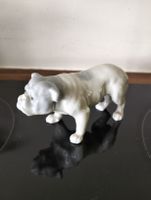 Vintage Heubach Bulldogge aus Porzellan