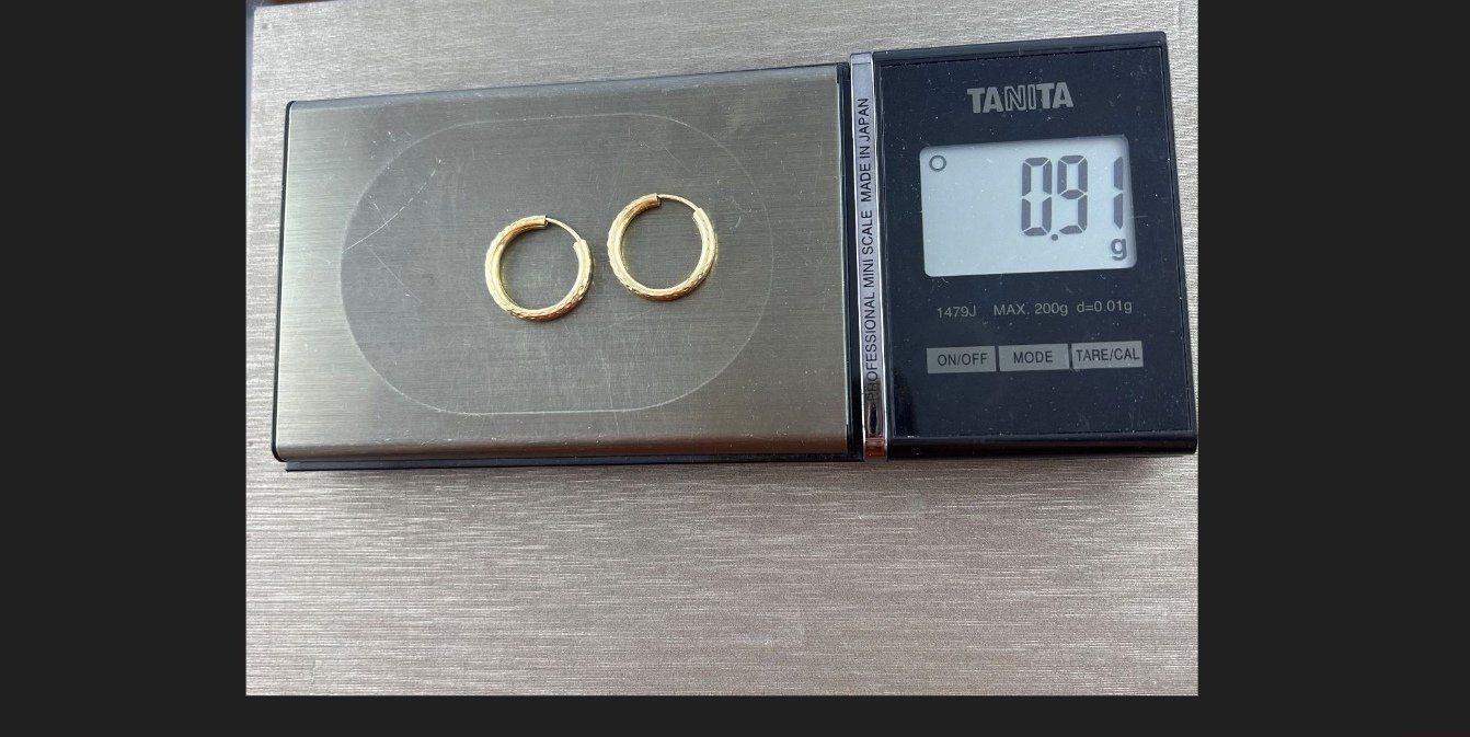 Orecchini pendenti & Orecchini a lobo: Creolen Ohrringe 333 Gold – Usato da Nottwil venduto da Verkaufen001 4