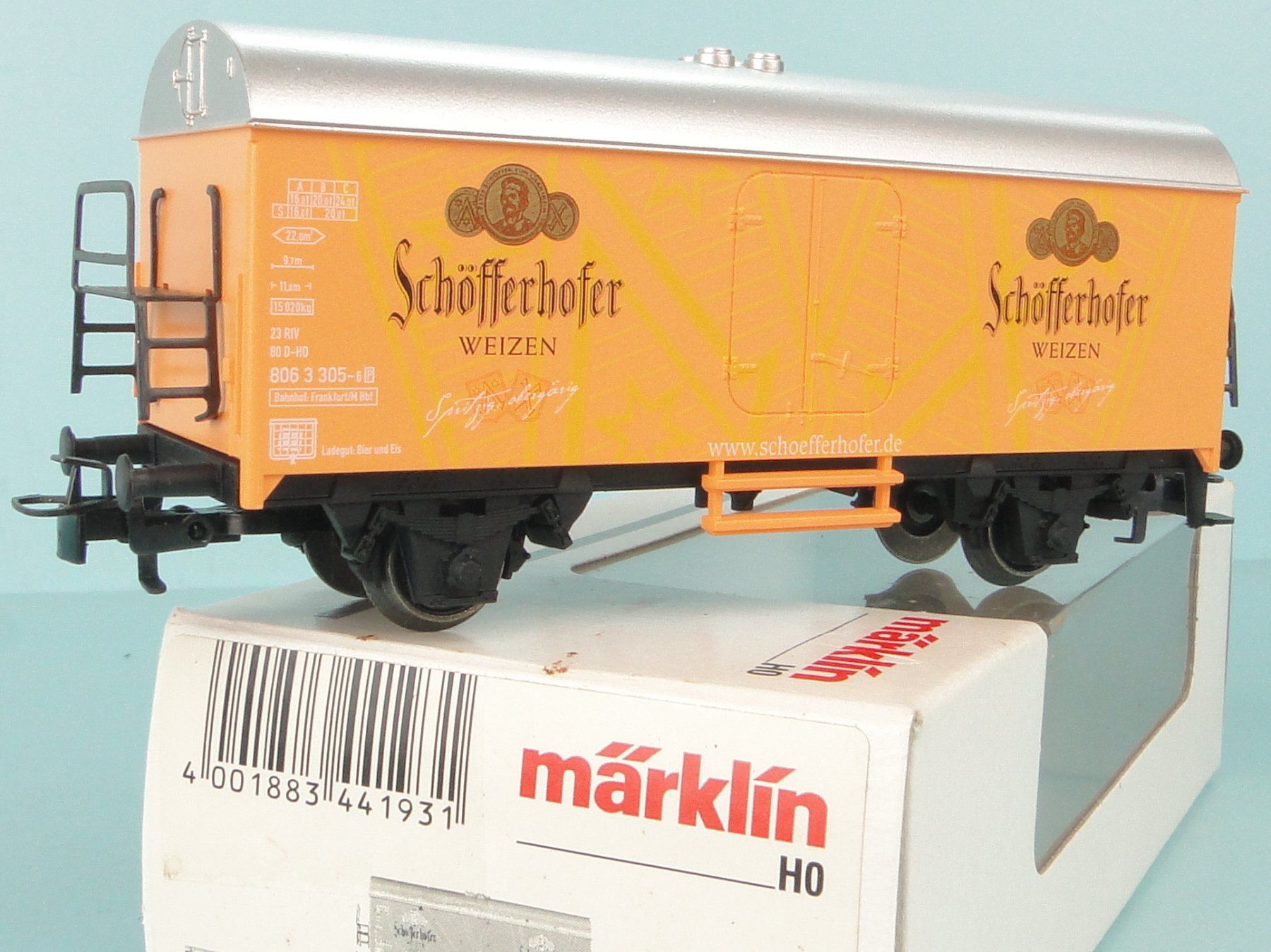 Märklin Modellini di ferrovie: Märklin 44194 Schöfferhofer Weizen – Usato da Bülach venduto da cann11