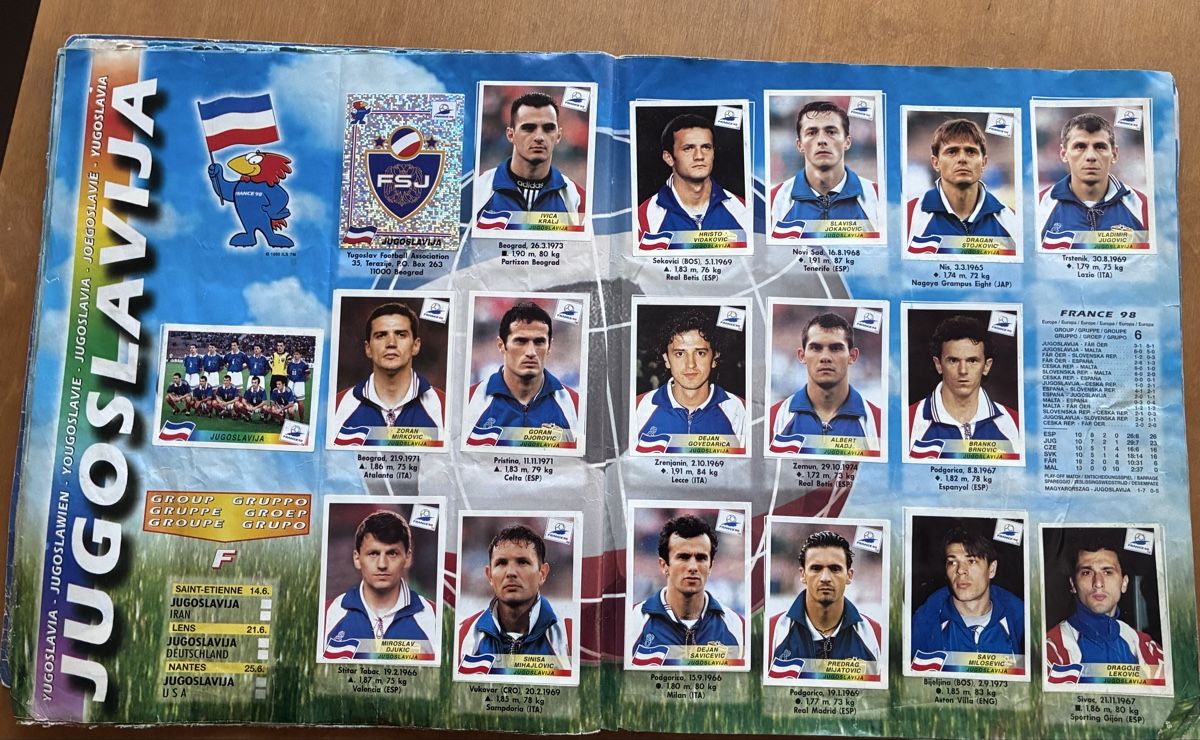 Panini Album: WM 98 Panini Album komplett – Usato da Baden venduto da Goldbaum 8